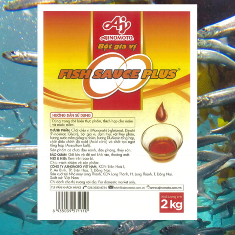 Bột gia vị Fish Sauce Plus Seasoning Powder 2kg