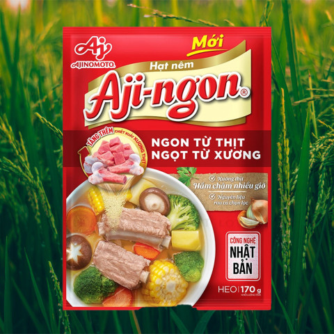 Hạt nêm Aji-ngon vị heo 170g