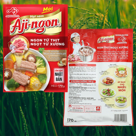 Hạt nêm Aji-ngon vị heo 170g