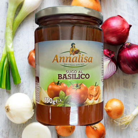 Sốt Basil/Basilico Annalisa 350gr