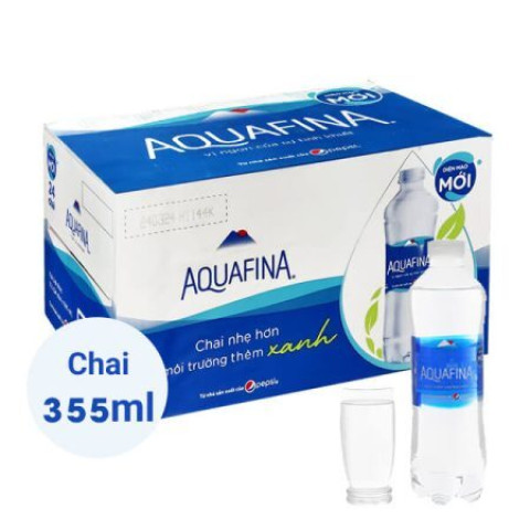 Nước tinh khiết Aquafina 355ml x 24
