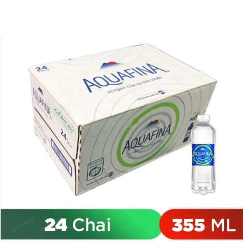 Nước tinh khiết Aquafina 355ml x 24