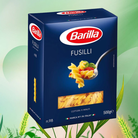 Mỳ nui Barilla hình xoắn các cỡ Fusilli 500g F100401