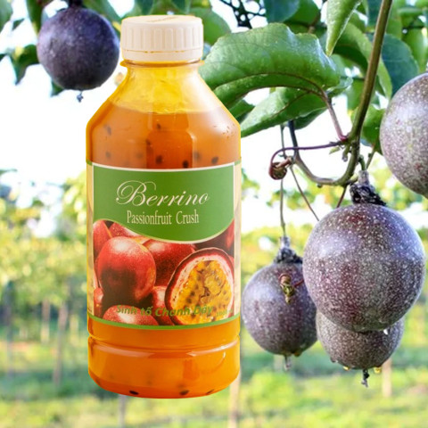 Sinh tố chanh dây Berrino Passionfruit Crush 1L 