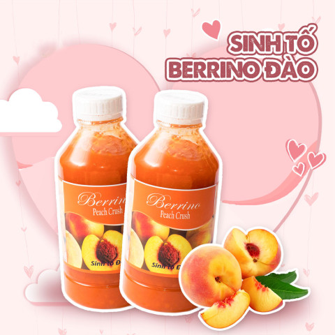 Sinh tố Đào Berrino Peach Crush 1 lít