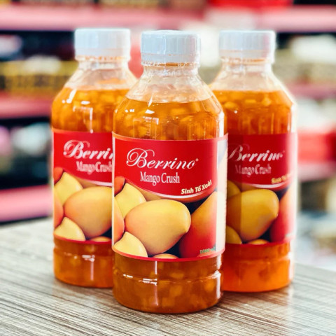 Sinh tố xoài Berrino Mango Crush 1L