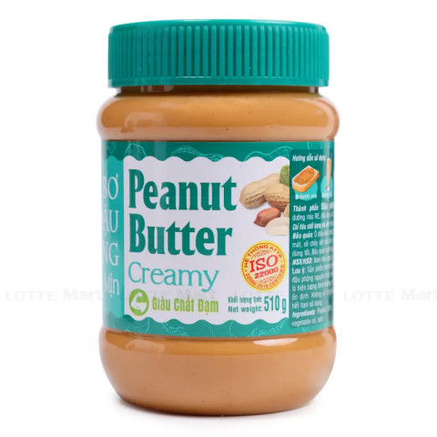 Bơ Đậu Phộng Mịn Golden Farm 510g