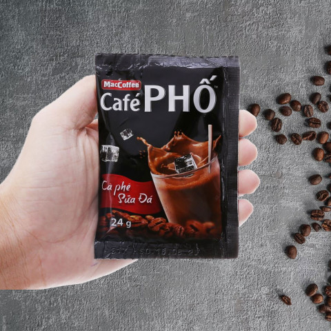 Cà phê sữa đá MacCoffee Café Phố 240g