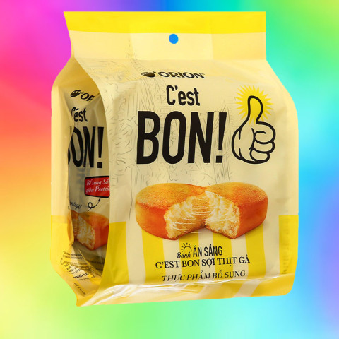 Bánh C'est Bon Orion sợi thịt gà 85gr