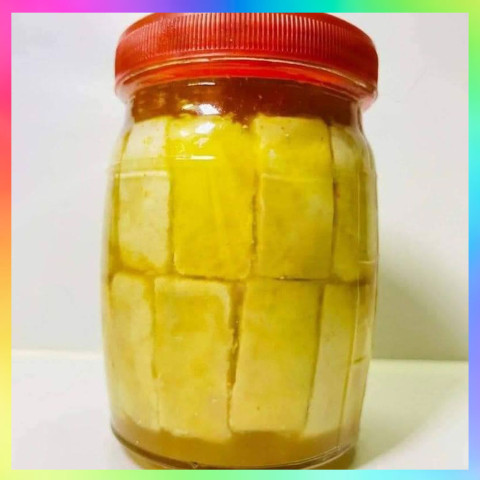 Chao Hoa Sen hủ thủy tinh 900g