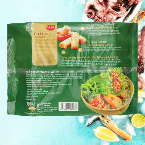 Chả giò Real hải sản Cầu Tre 400g