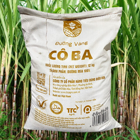 Đường Vàng Cô Ba Bao 12kg