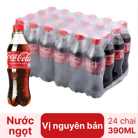 Nước ngọt có ga Coca-Cola 390ml
