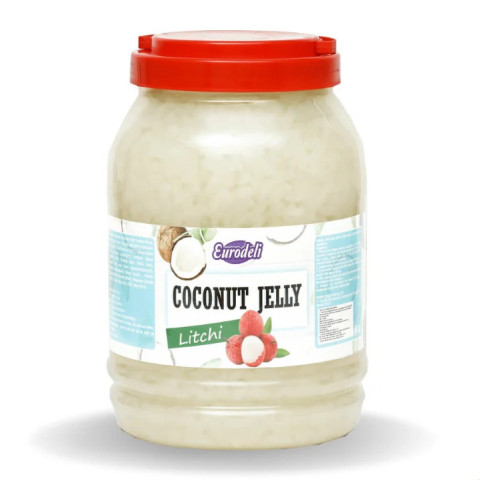 Thạch dừa vị vải Eurodeli 3.8kg