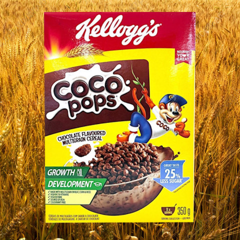 Ngũ cốc Kellogg's Coco Pops vị socola 350g