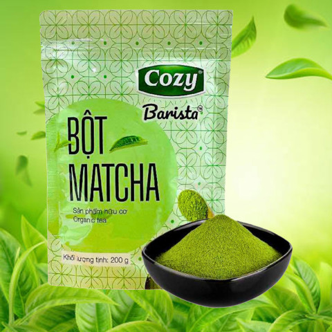 Bột trà xanh Cozy 200g