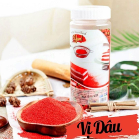 Bột decor bánh vị dâu 300g