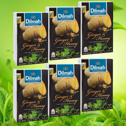 Trà đen gừng mật ong Dilmah 30g