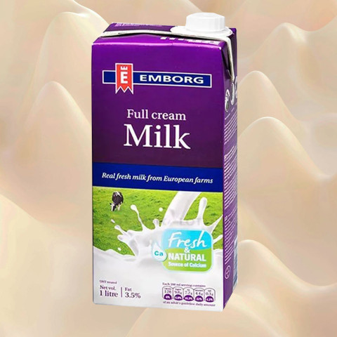 Sữa Tươi Tiệt Trùng Nguyên Kem Hiệu Emborg 1L F123006