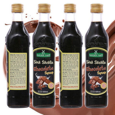 Sirô sôcôla Golden Farm Chocolate Syrup 520ml