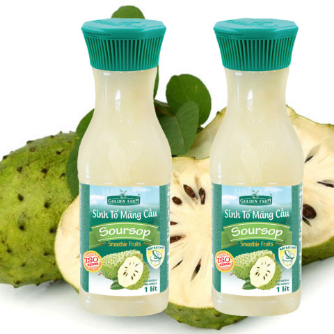 Sinh Tố Mãng Cầu Golden Farm 1 lít
