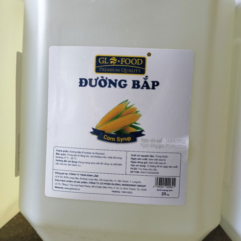 Đường Bắp Nước Glofood 25Kg
