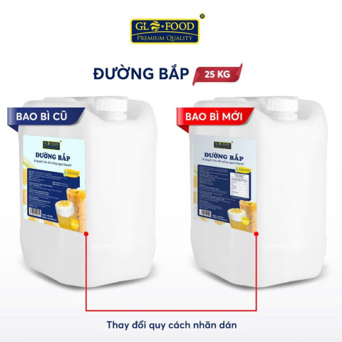 Đường Bắp Nước Glofood 25Kg
