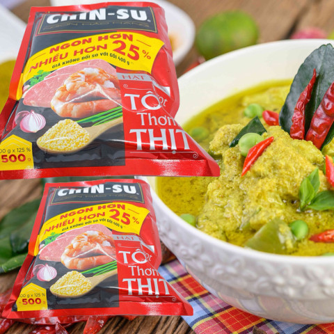 Hạt nêm tôm thịt Chinsu 500gr