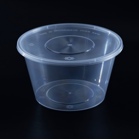 Hộp nhựa tròn Microwave 700ml
