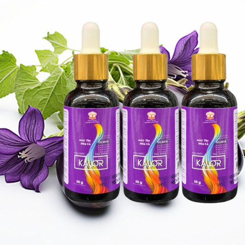 Màu Nước Thực Phẩm Tím Hoa Cà Kalor 35g