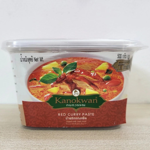 Gia vị cari đỏ Kanokwan Red Curry Paste 1kg