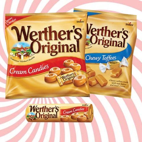 Kẹo thỏi Werther's Original Caramel Cream Candy 50g F123038