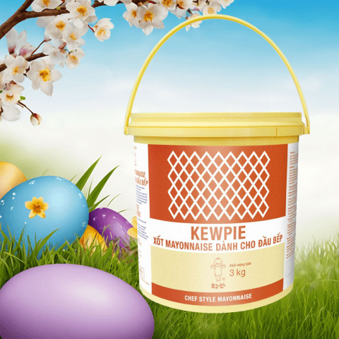 Sốt Mayonnaise Kewpie Dành Cho Đầu Bếp Xô 3kg