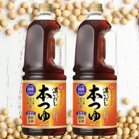 Nước tương cốt Kikkoman Hon Tsuyu 1.8 lít