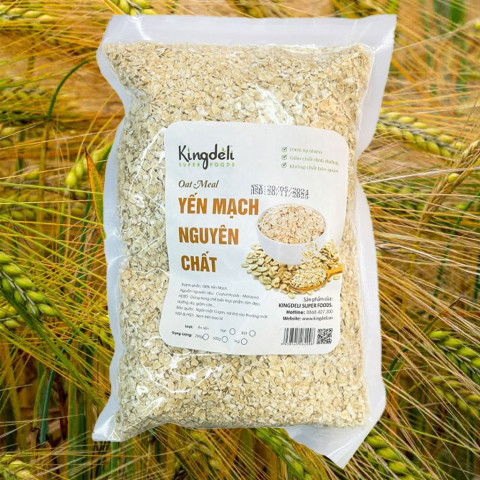 Yến Mạch Nguyên Chất Kingdeli 1kg