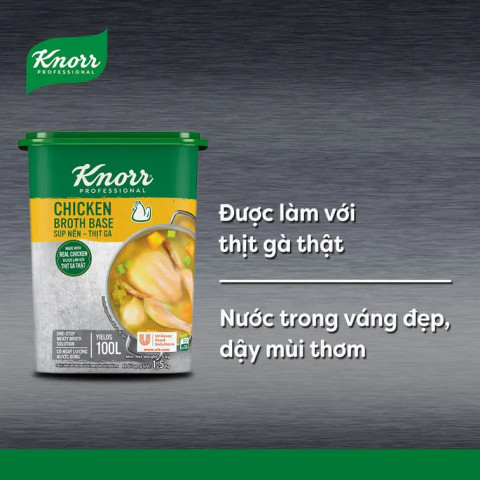Súp nền gà Knorr 1.5kg