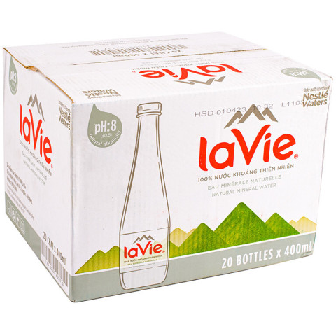 Nước khoáng Lavie Premium 400ml