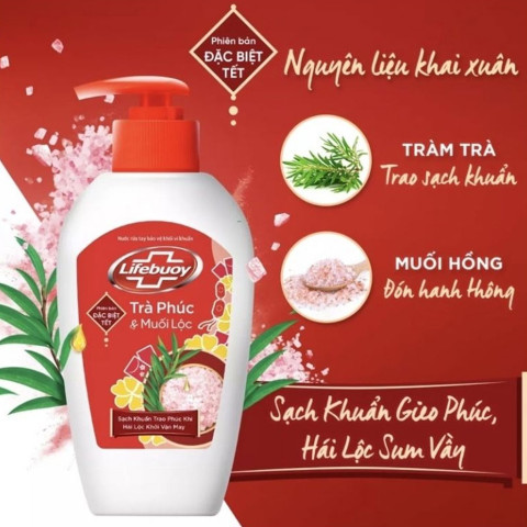 Nước rửa tay Lifebuoy 120ml
