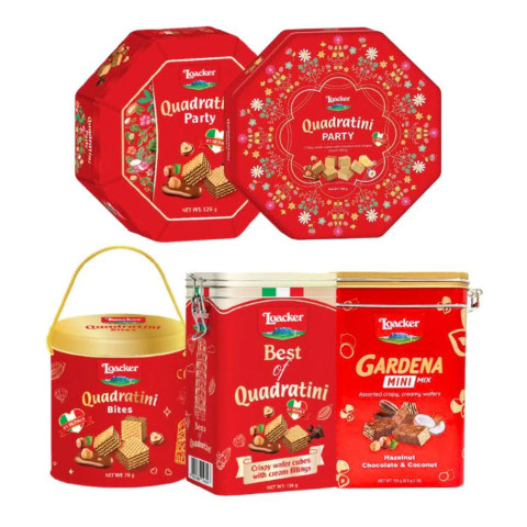 Bánh Xốp Loacker Gardena Mini Mix 153G F200014