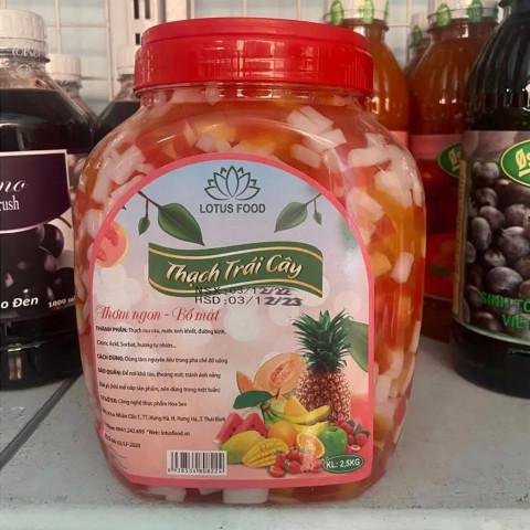 Thạch Trái Cây 2.5kg
