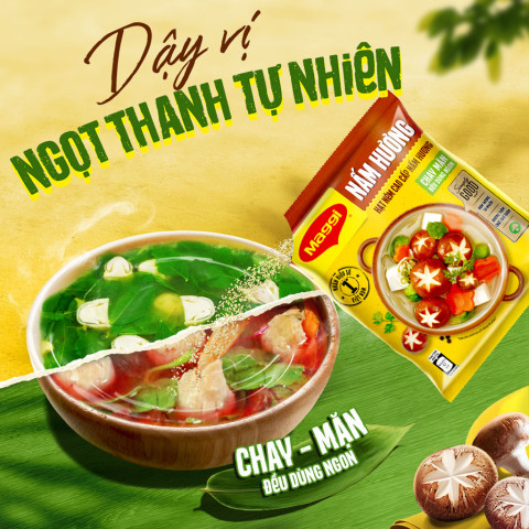 Hạt nêm cao cấp Maggi nấm hương 450g
