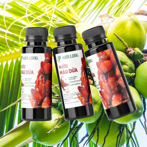 Nước màu dừa Bến Tre