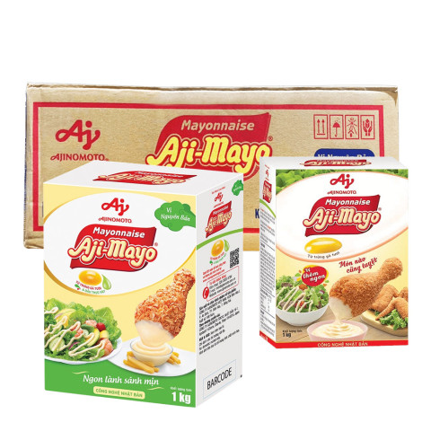 Sốt Mayonnaise Aji-mayo® Vị Nguyên Bản 1kg