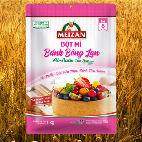 Bột mì Bánh Bông Lan Meizan 1kg