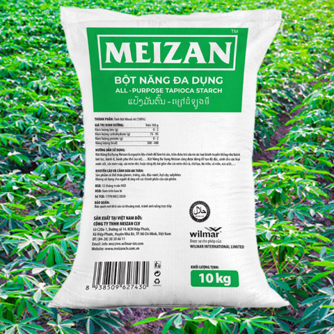 Bột năng đa dụng Meizan bao 10kg