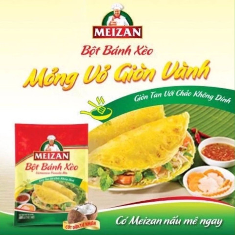 Bột bánh xèo Meizan 400g
