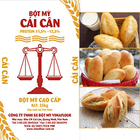 Bột mì cao cấp Cái Cân 25kg