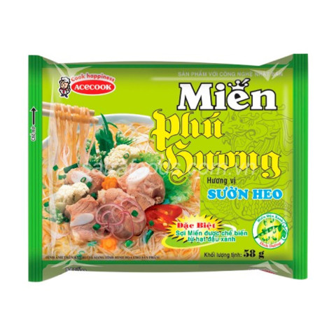 Miến Phú Hương sườn heo 58g