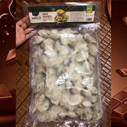 Mini Mandu nhân thịt Bibigo CJ 990g