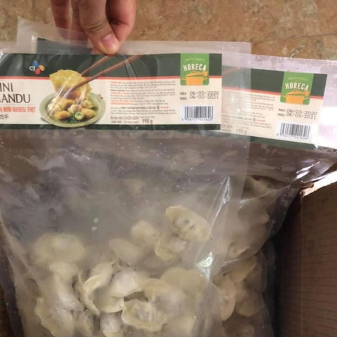 Mini Mandu nhân thịt Bibigo CJ 990g
